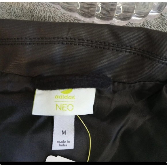 Womens Adidas Neo Wool Long Jacket size M $129.95❌️$60✅️ - Picture 6 of 7